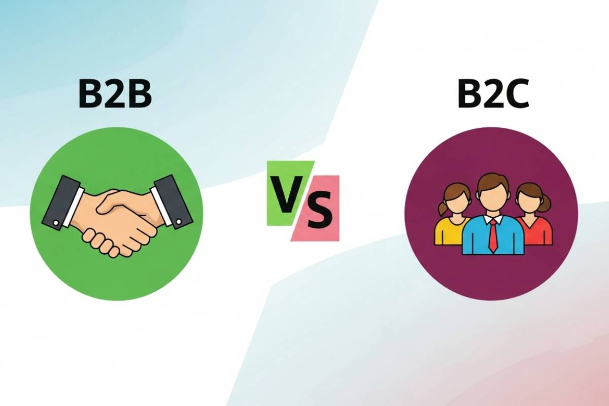 تفاوت‌ های بنیادین با تبلیغات مصرفی (B2C)