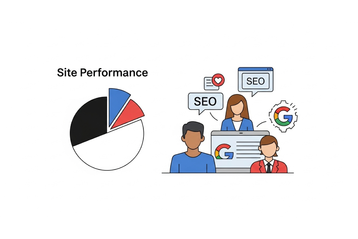 تاثیر عملکرد سایت بر سئو (SEO) و رتبه گوگل 