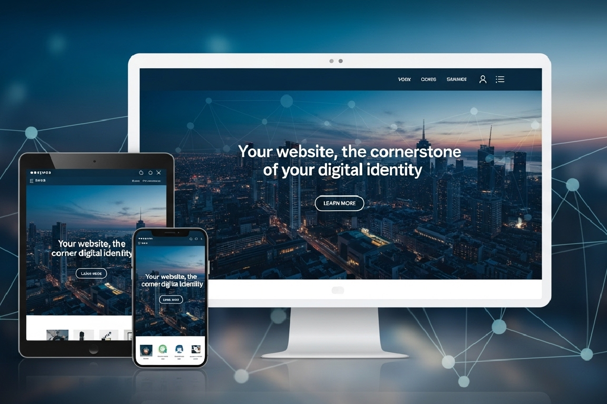 وب سایت شما، سنگ بنای هویت دیجیتال
