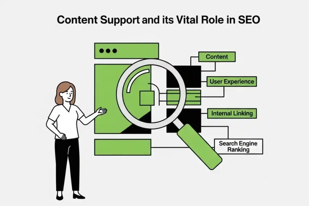 پشتیبانی محتوایی چیست و چرا در سئو حیاتی است؟