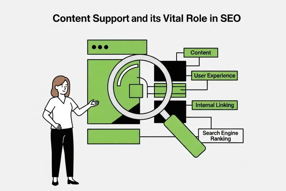 پشتیبانی محتوایی چیست و چرا در سئو حیاتی است؟